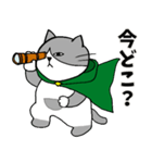 ハチワレのデブ猫（個別スタンプ：2）