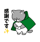 ハチワレのデブ猫（個別スタンプ：16）