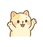 ぷにぷにクリームねこのきもちパレード（個別スタンプ：3）
