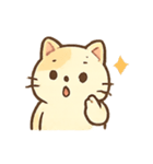 ぷにぷにクリームねこのきもちパレード（個別スタンプ：7）