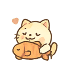 ぷにぷにクリームねこのきもちパレード（個別スタンプ：23）
