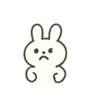 しろうさぎの楽しい日常（個別スタンプ：8）