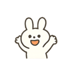 しろうさぎの楽しい日常（個別スタンプ：10）