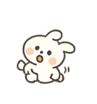 しろうさぎの楽しい日常（個別スタンプ：13）