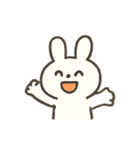 しろうさぎの楽しい日常（個別スタンプ：14）