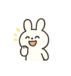 しろうさぎの楽しい日常（個別スタンプ：15）