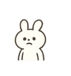 しろうさぎの楽しい日常（個別スタンプ：16）