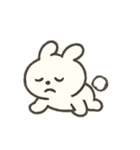 しろうさぎの楽しい日常（個別スタンプ：17）