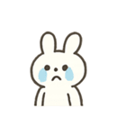 しろうさぎの楽しい日常（個別スタンプ：19）