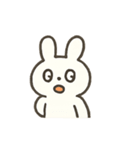 しろうさぎの楽しい日常（個別スタンプ：20）