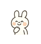 しろうさぎの楽しい日常（個別スタンプ：22）