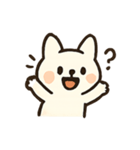 しろねこのたのしいきもち日記（個別スタンプ：3）