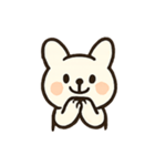 しろねこのたのしいきもち日記（個別スタンプ：4）