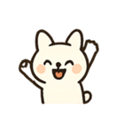 しろねこのたのしいきもち日記（個別スタンプ：6）