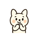 しろねこのたのしいきもち日記（個別スタンプ：8）