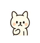 しろねこのたのしいきもち日記（個別スタンプ：15）