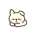 しろねこのたのしいきもち日記（個別スタンプ：18）