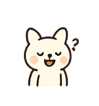 しろねこのたのしいきもち日記（個別スタンプ：20）