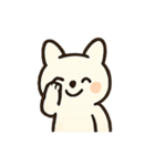 しろねこのたのしいきもち日記（個別スタンプ：21）