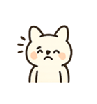 しろねこのたのしいきもち日記（個別スタンプ：23）
