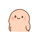 ピンクもちぷにの日常（個別スタンプ：1）