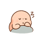 ピンクもちぷにの日常（個別スタンプ：3）