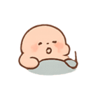 ピンクもちぷにの日常（個別スタンプ：4）