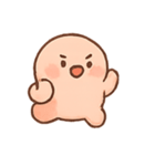 ピンクもちぷにの日常（個別スタンプ：14）