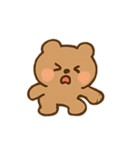 まるっこい茶色くまの日常（個別スタンプ：15）
