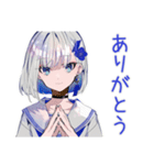 パンクセーラー女子★急な開場変更（個別スタンプ：3）