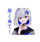 パンクセーラー女子★急な開場変更（個別スタンプ：7）