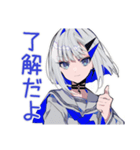 パンクセーラー女子★急な開場変更（個別スタンプ：9）