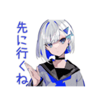 パンクセーラー女子★急な開場変更（個別スタンプ：21）