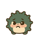 もっちりウニちゃん 気分パレード（個別スタンプ：5）