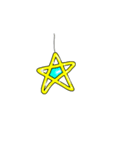 星のオーナメントです（個別スタンプ：1）