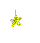星のオーナメントです（個別スタンプ：5）