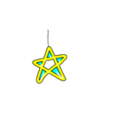 星のオーナメントです（個別スタンプ：14）