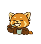 レッサーパンダ 日常シーン（個別スタンプ：13）