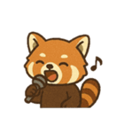 レッサーパンダ 日常シーン（個別スタンプ：28）