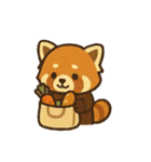 レッサーパンダ 日常シーン（個別スタンプ：29）