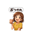 アニメ風らんちゃん（個別スタンプ：29）