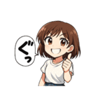 アニメ風らんちゃん（個別スタンプ：31）