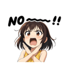 アニメ風らんちゃん（個別スタンプ：40）