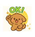 こいぬの毎日スタンプ（個別スタンプ：10）