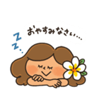 フラガールKAPUAの毎日スタンプ（個別スタンプ：4）