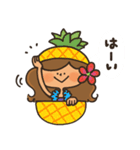フラガールKAPUAの毎日スタンプ（個別スタンプ：11）