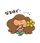 フラガールKAPUAの毎日スタンプ（個別スタンプ：16）