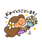 フラガールKAPUAの毎日スタンプ（個別スタンプ：18）