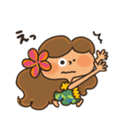 フラガールKAPUAの毎日スタンプ（個別スタンプ：35）