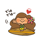フラガールKAPUAの毎日スタンプ（個別スタンプ：40）